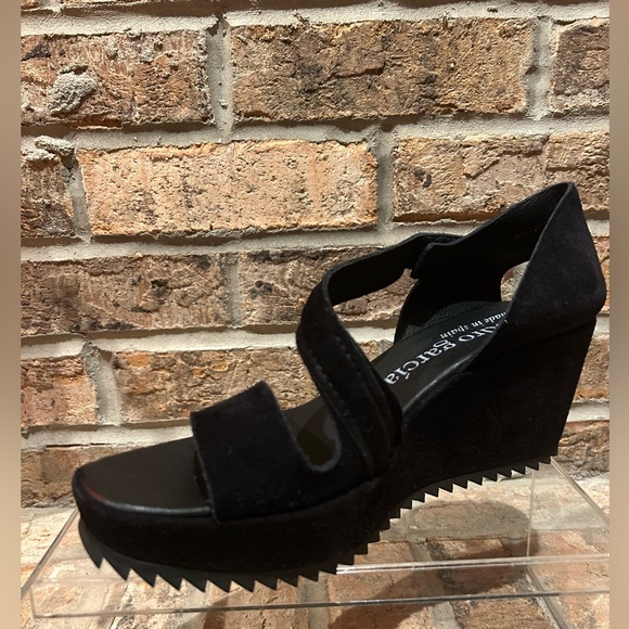 Pedro Garcia Shoes - Pedro Garcia Fineta Wedge Sandal - Size 11 (41)
